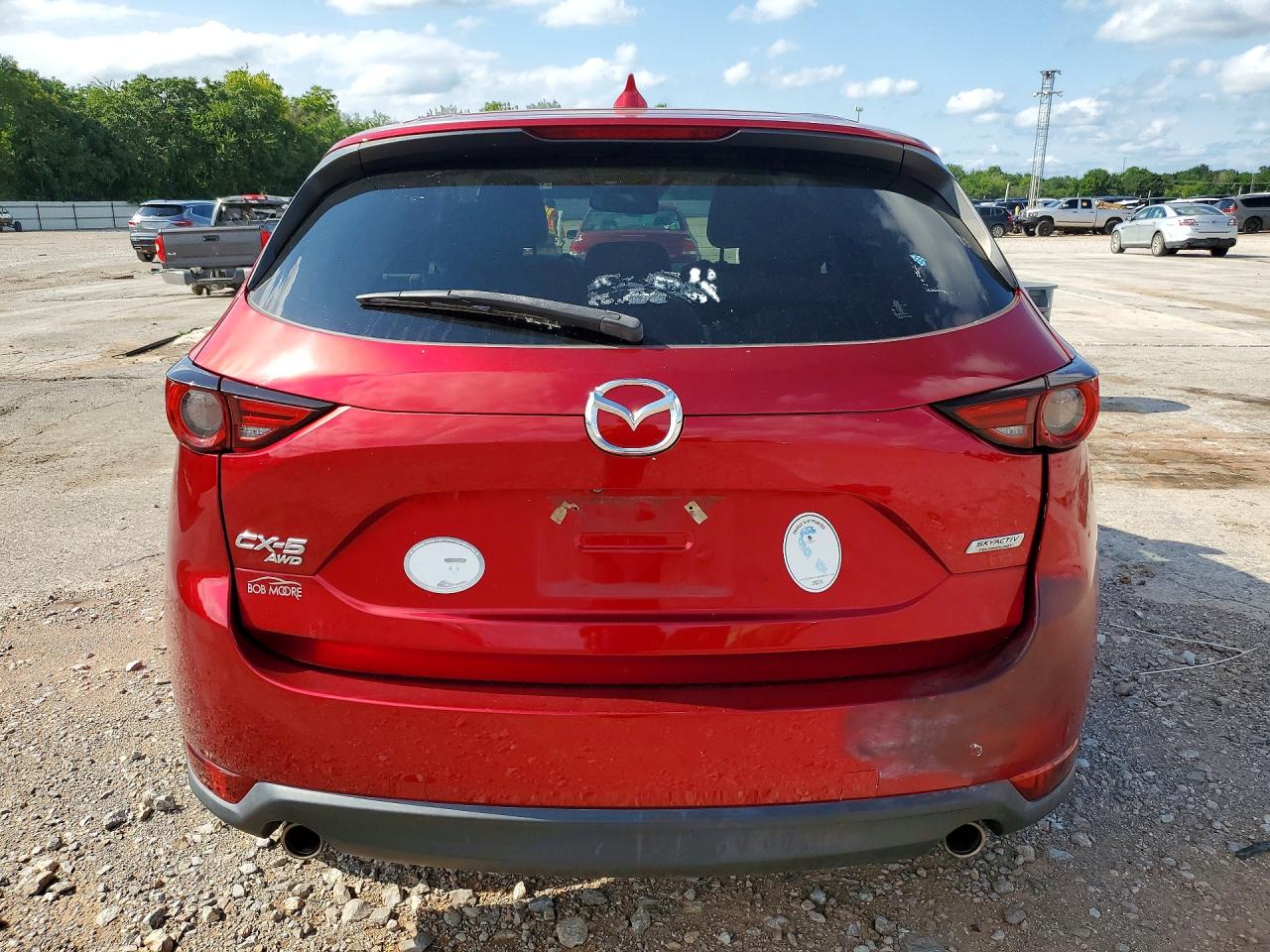 2019 Mazda Cx-5 Grand Touring Red vin: JM3KFBDM2K0585593