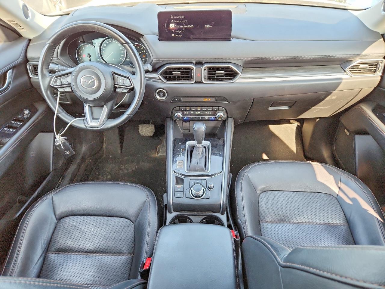 2021 Mazda Cx-5 Grand Touring Серый vin: JM3KFBDM2M0427029