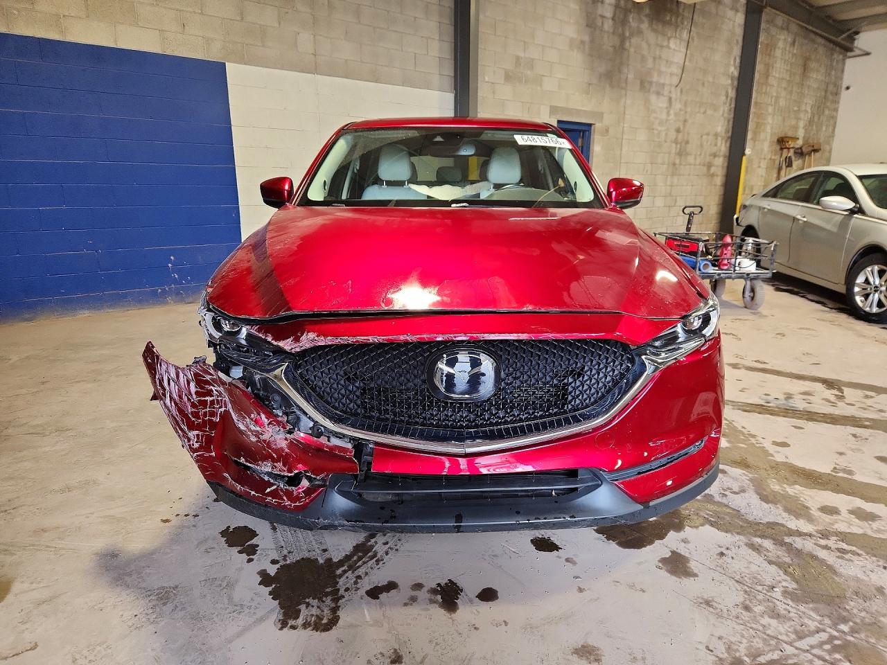 2021 Mazda Cx-5 Grand Touring Красный vin: JM3KFBDM2M0441187
