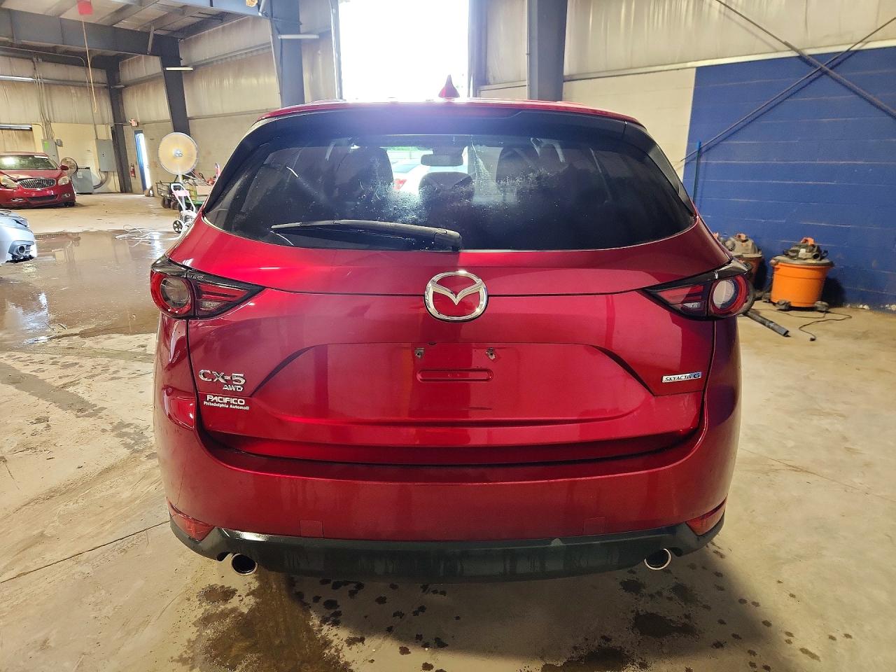 2021 Mazda Cx-5 Grand Touring Красный vin: JM3KFBDM2M0441187