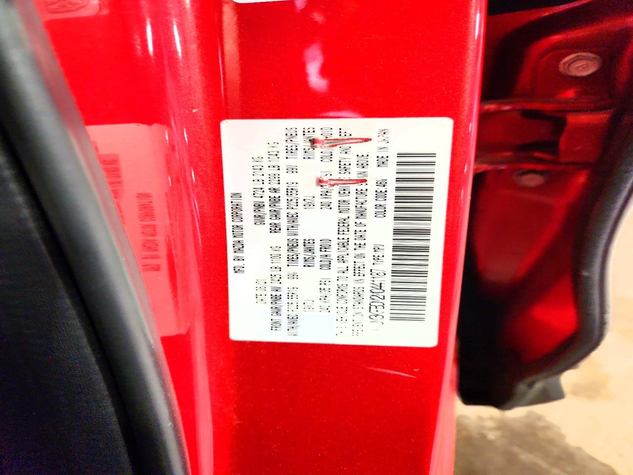 2021 Mazda Cx-5 Grand Touring Красный vin: JM3KFBDM2M0441187