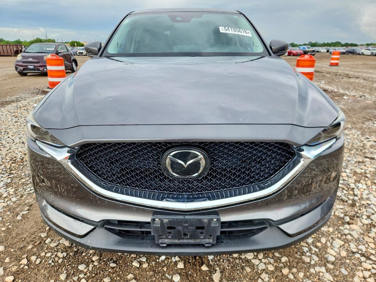 2021 Mazda Cx-5 Grand Touring Gray vin: JM3KFBDM2M1344758