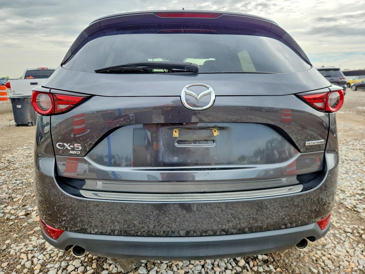 2021 Mazda Cx-5 Grand Touring Gray vin: JM3KFBDM2M1344758