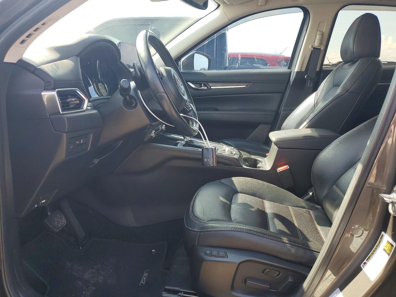 2021 Mazda Cx-5 Grand Touring Gray vin: JM3KFBDM2M1344758