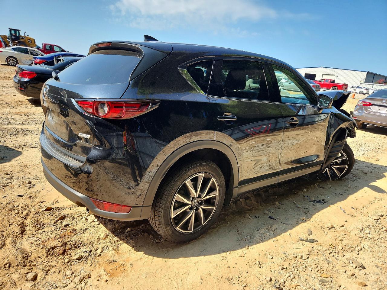 2018 Mazda Cx-5 Grand Touring Black vin: JM3KFBDM3J0410994