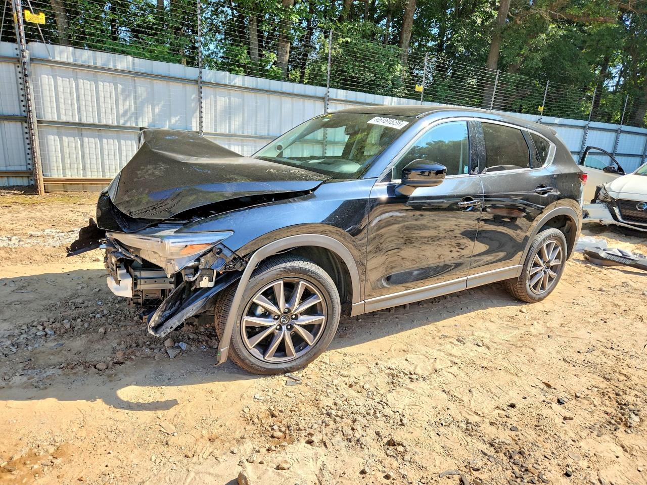 2018 Mazda Cx-5 Grand Touring Black vin: JM3KFBDM3J0410994