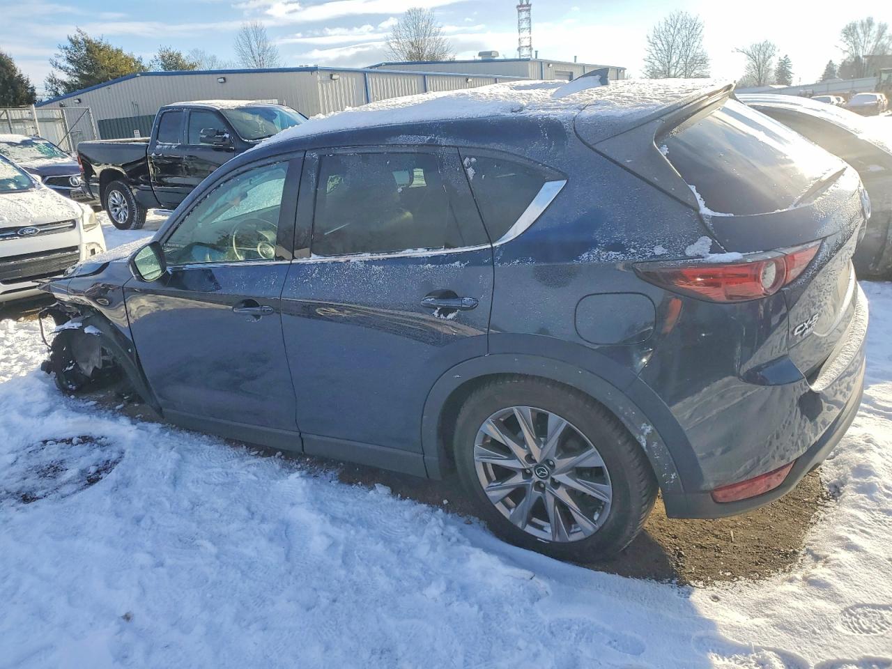 2019 Mazda Cx-5 Grand Touring Blue vin: JM3KFBDM3K0601879