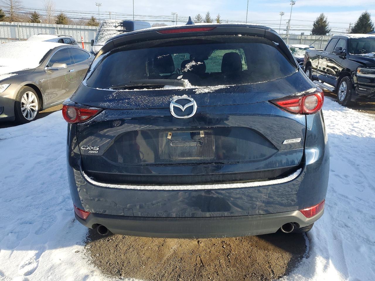 2019 Mazda Cx-5 Grand Touring Blue vin: JM3KFBDM3K0601879