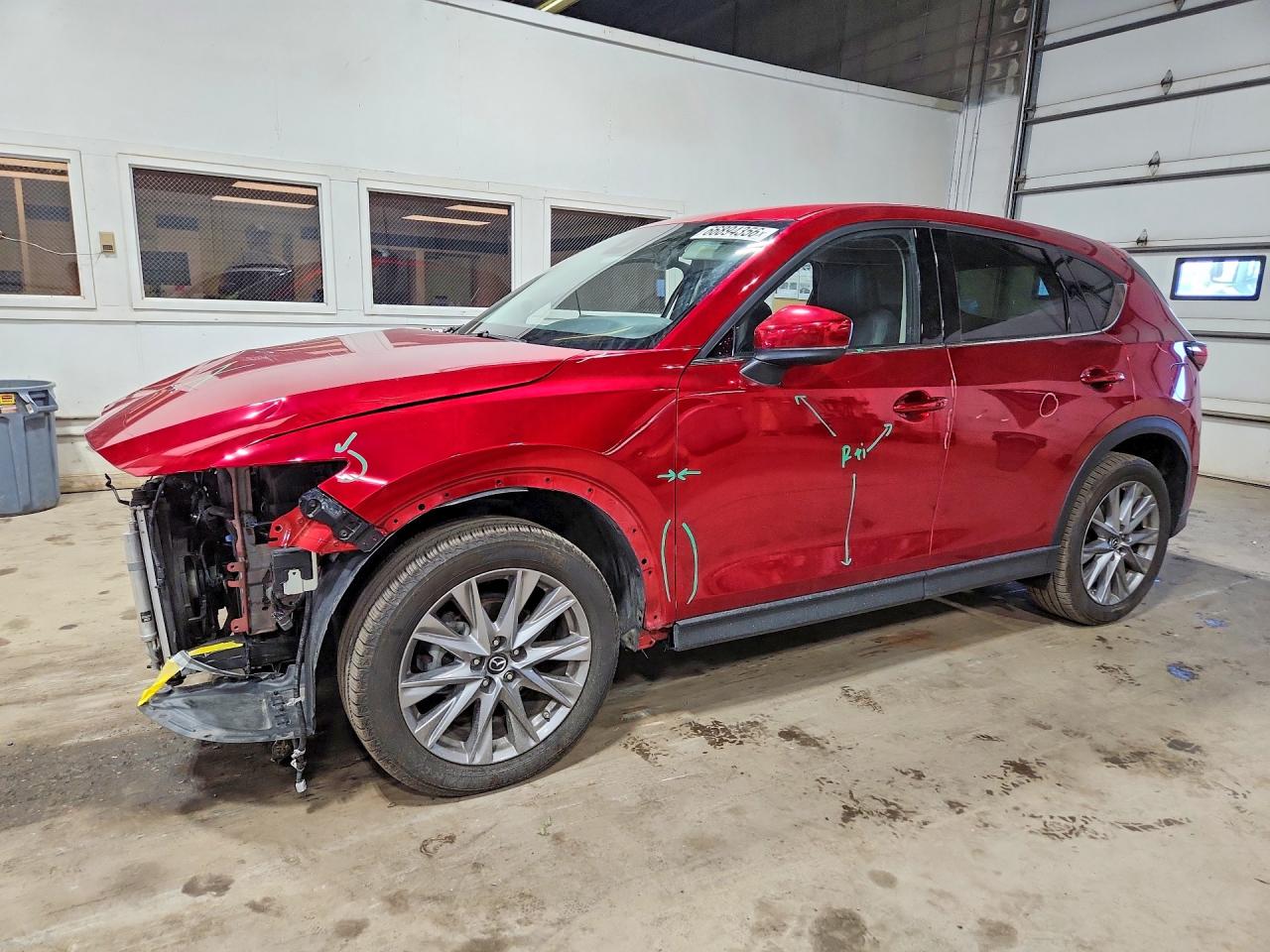 2020 Mazda Cx-5 Grand Touring Red vin: JM3KFBDM3L0844271