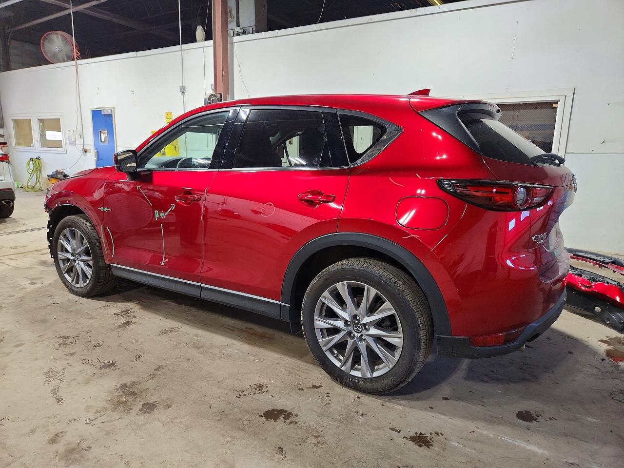 2020 Mazda Cx-5 Grand Touring Красный vin: JM3KFBDM3L0844271