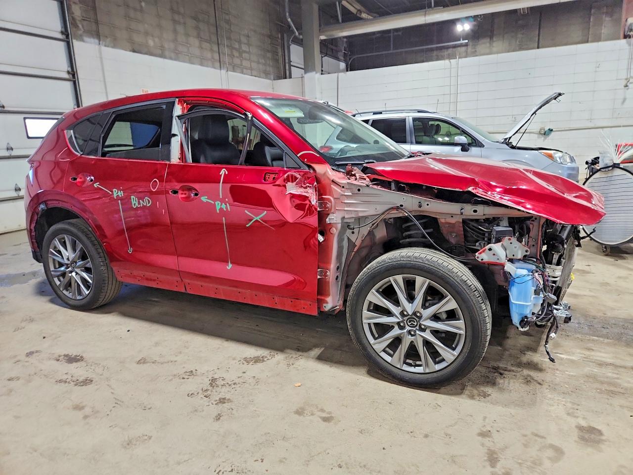 2020 Mazda Cx-5 Grand Touring Красный vin: JM3KFBDM3L0844271