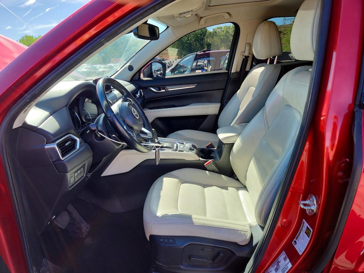 2020 Mazda Cx-5 Grand Touring Red vin: JM3KFBDM4L0741876