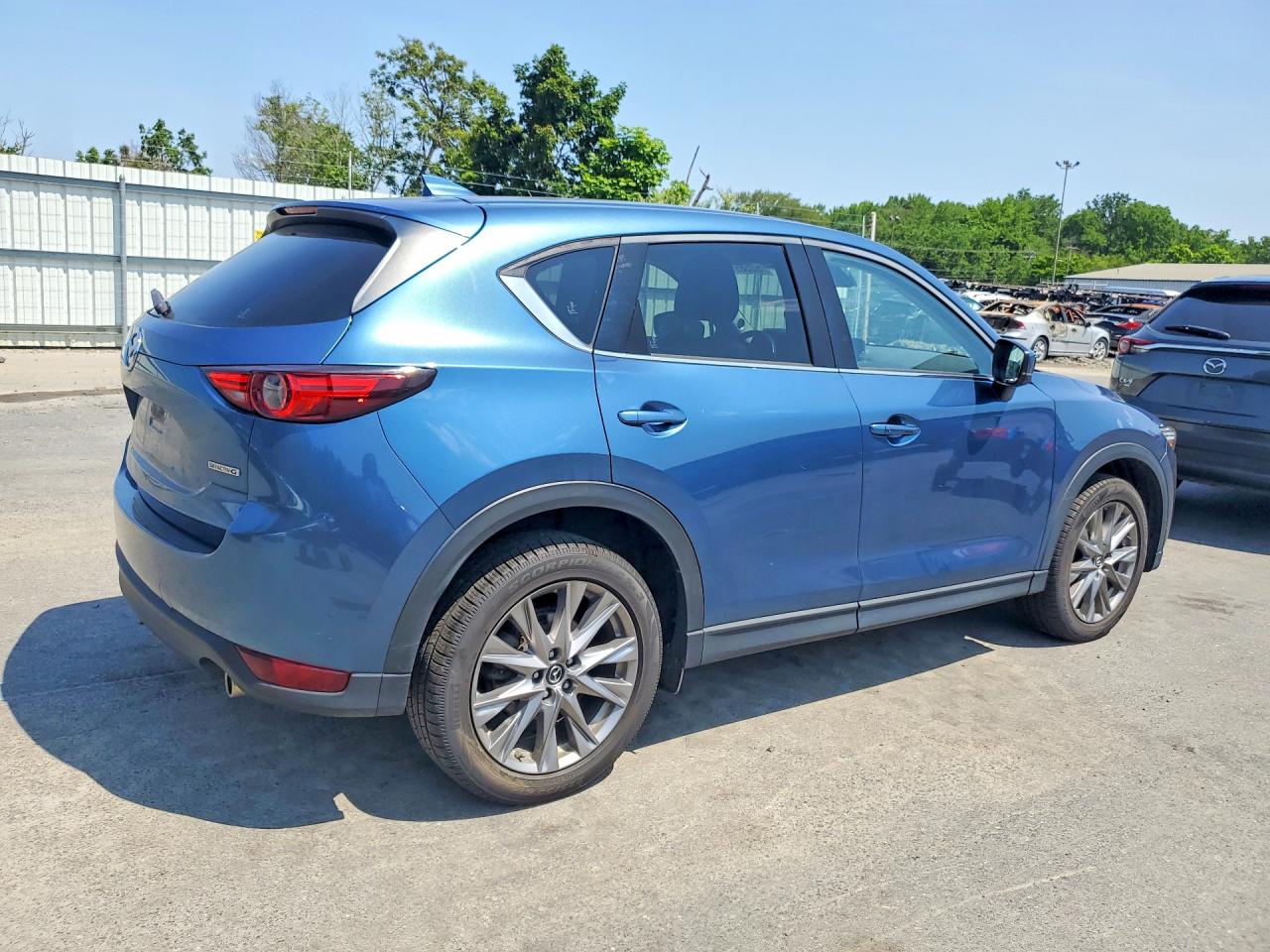 2020 Mazda Cx-5 Grand Touring Blue vin: JM3KFBDM4L0784369