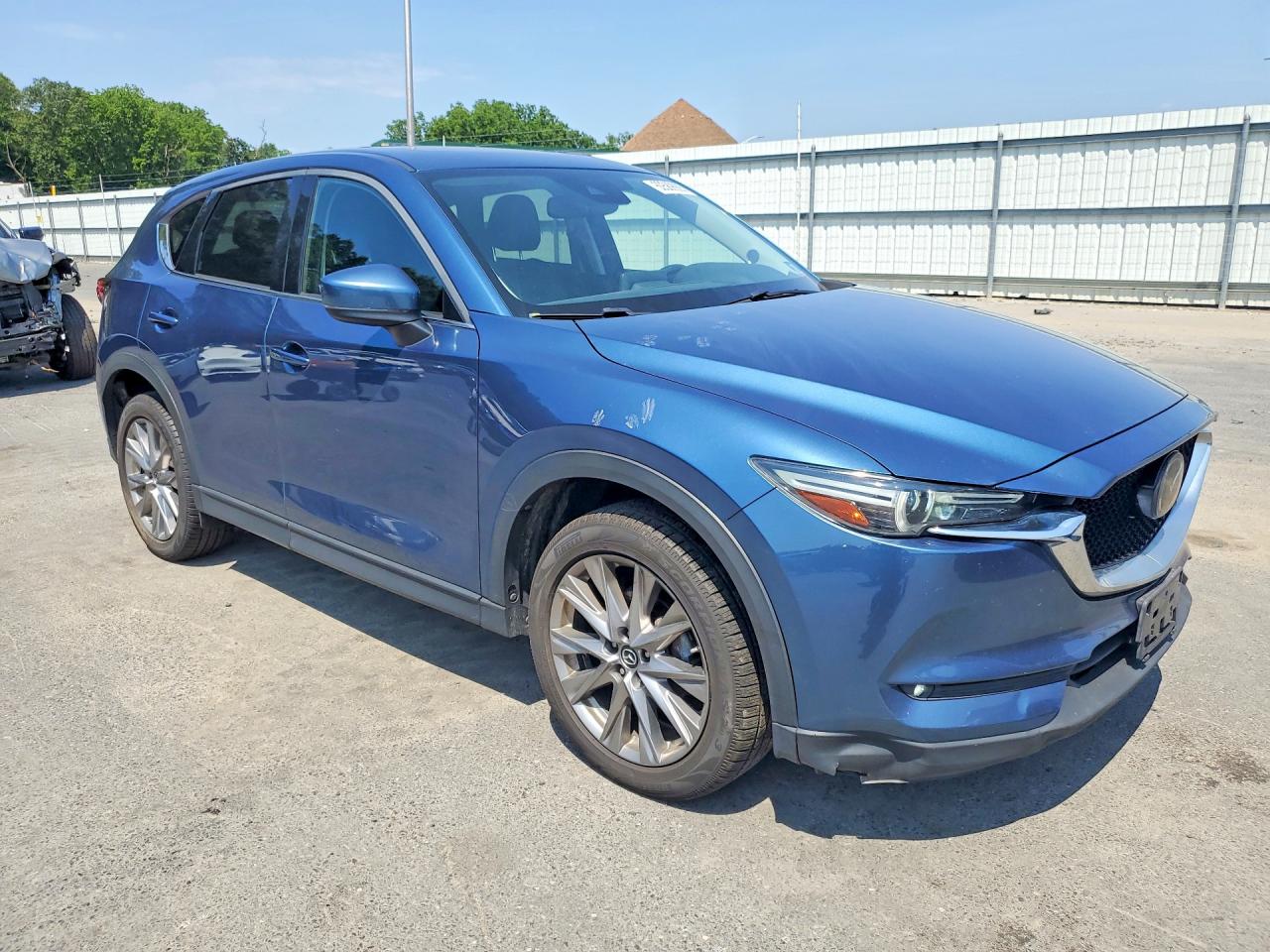 2020 Mazda Cx-5 Grand Touring Blue vin: JM3KFBDM4L0784369