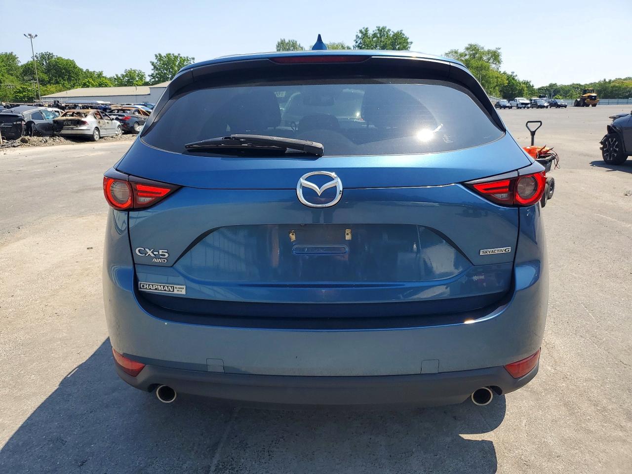 2020 Mazda Cx-5 Grand Touring Blue vin: JM3KFBDM4L0784369