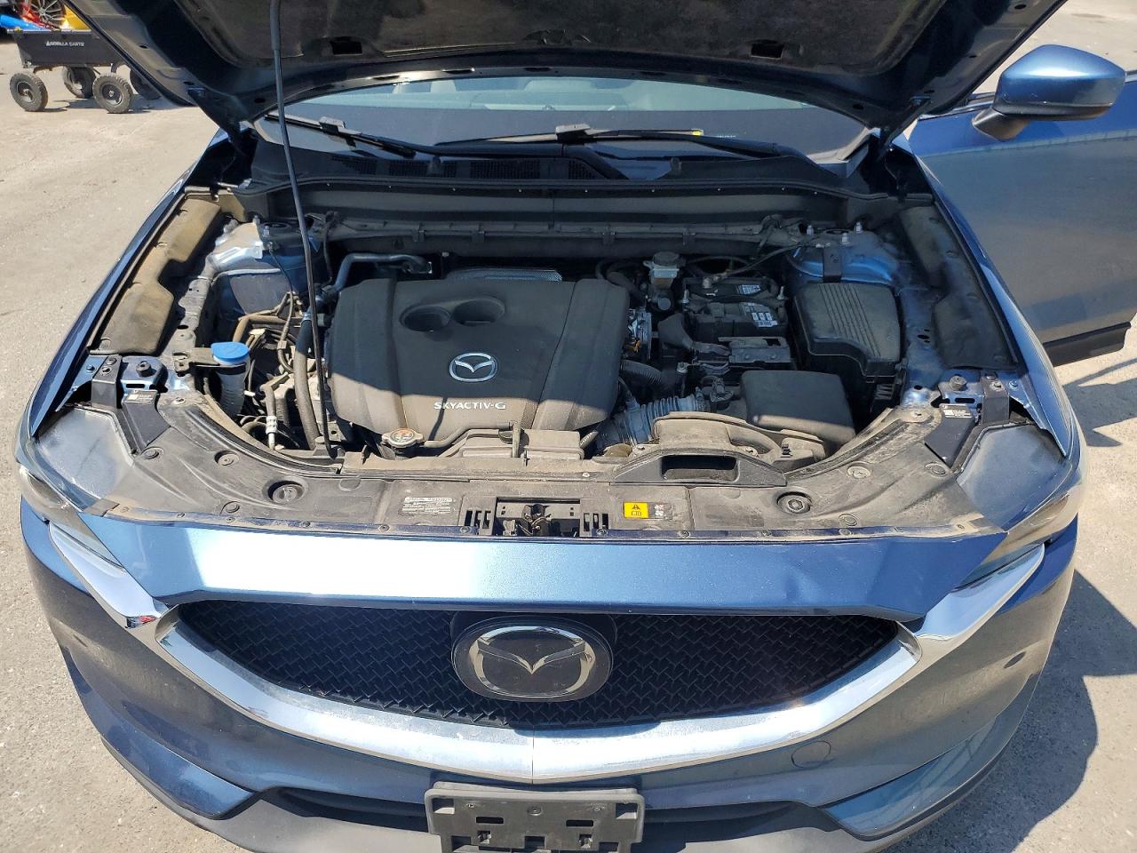 2020 Mazda Cx-5 Grand Touring Blue vin: JM3KFBDM4L0784369