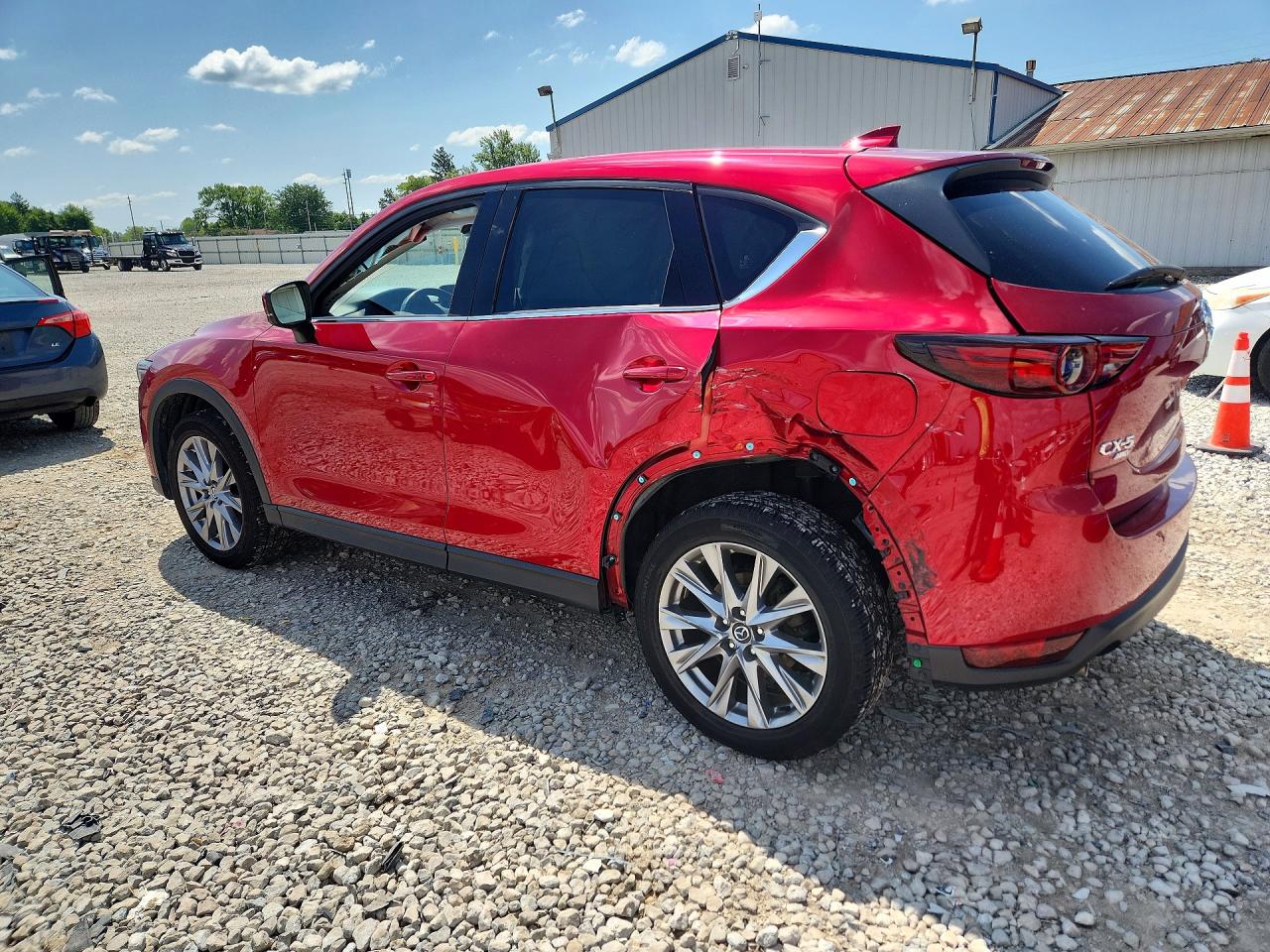 2020 Mazda Cx-5 Grand Touring Red vin: JM3KFBDM4L0857501