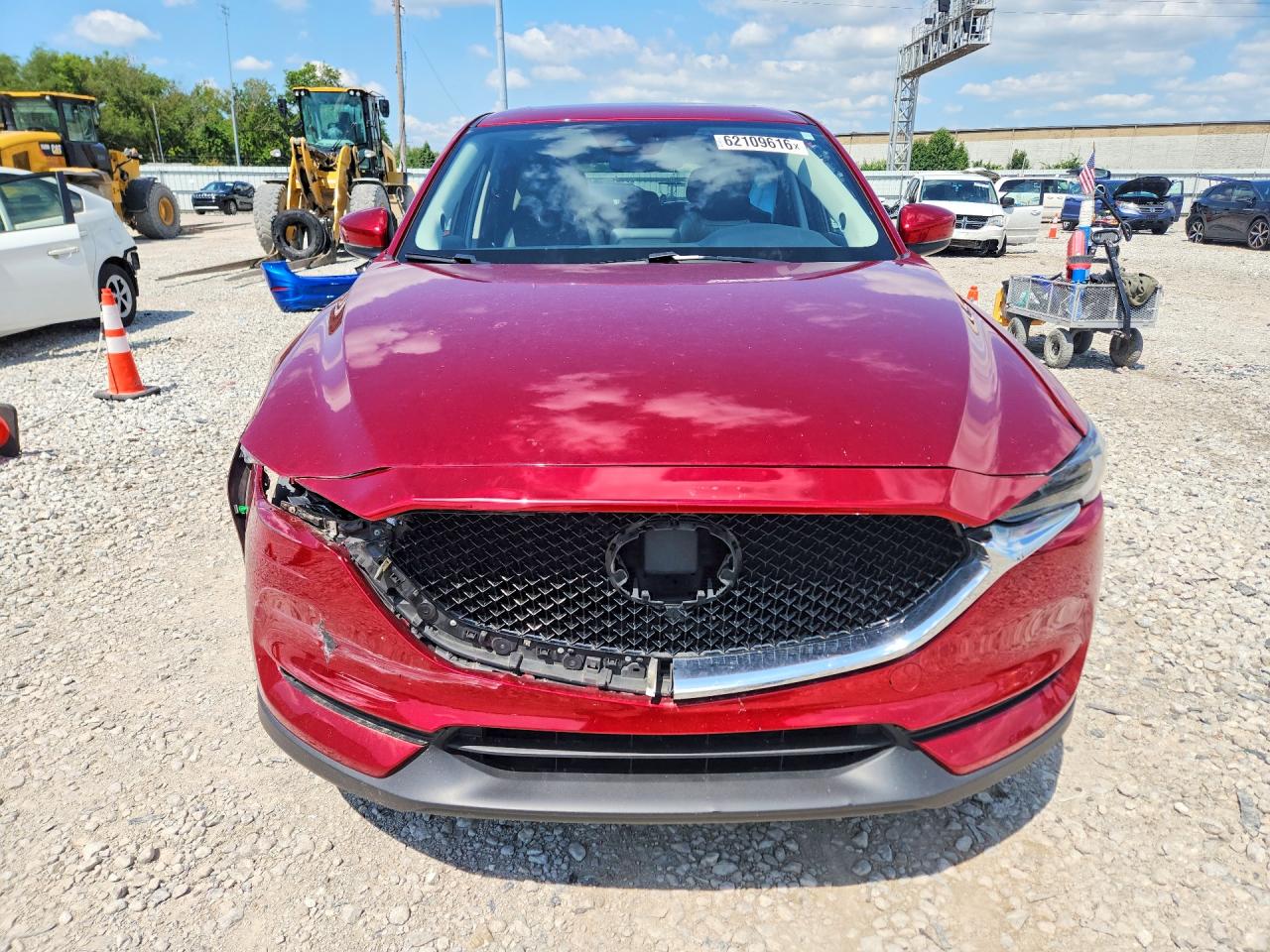 2020 Mazda Cx-5 Grand Touring Red vin: JM3KFBDM4L0857501