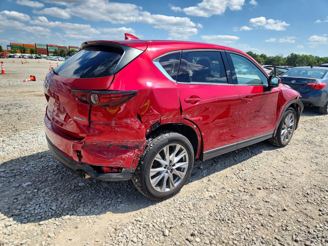 2020 Mazda Cx-5 Grand Touring Red vin: JM3KFBDM4L0857501
