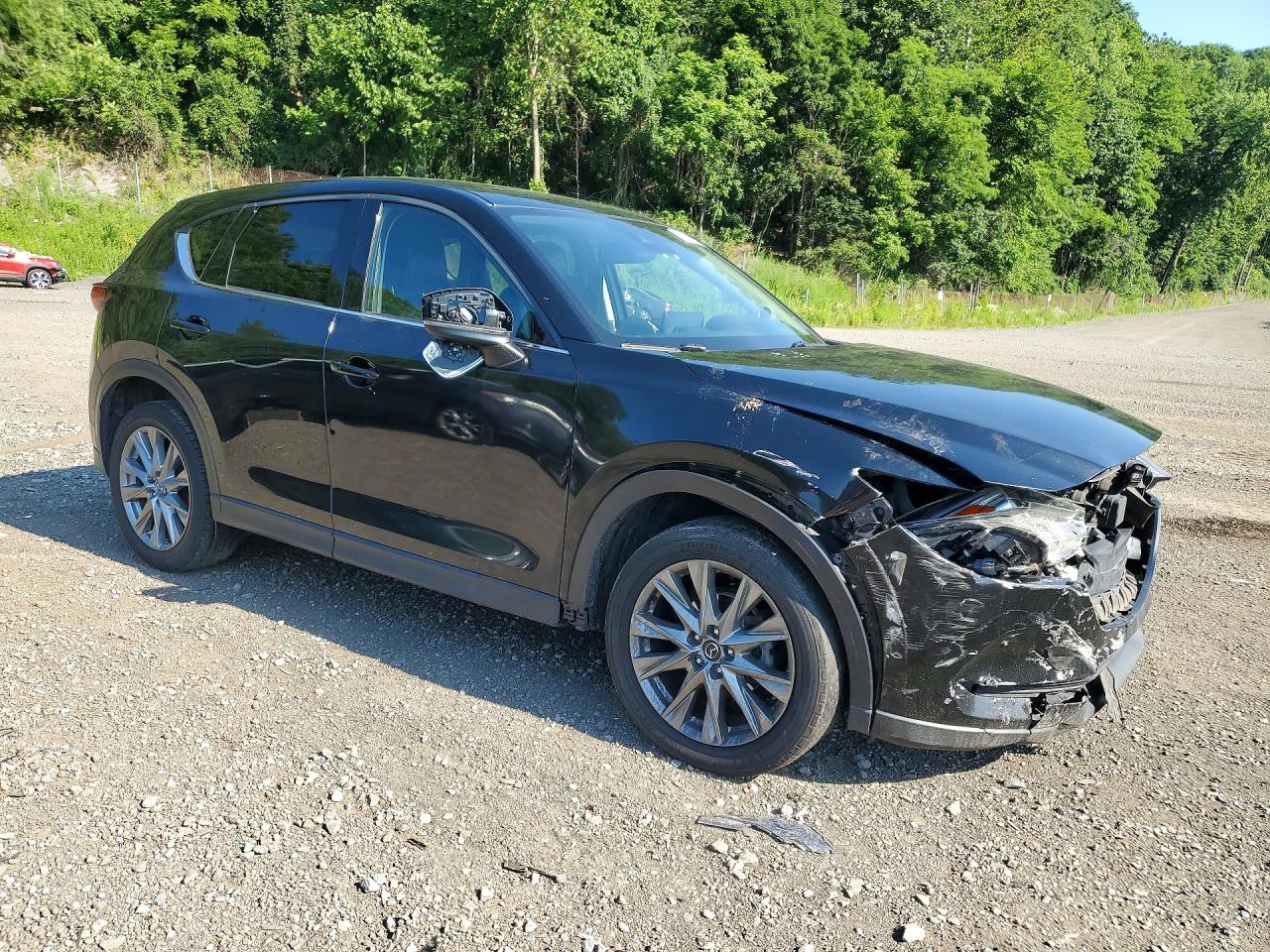 2021 Mazda Cx-5 Grand Touring Black vin: JM3KFBDM4M0339325