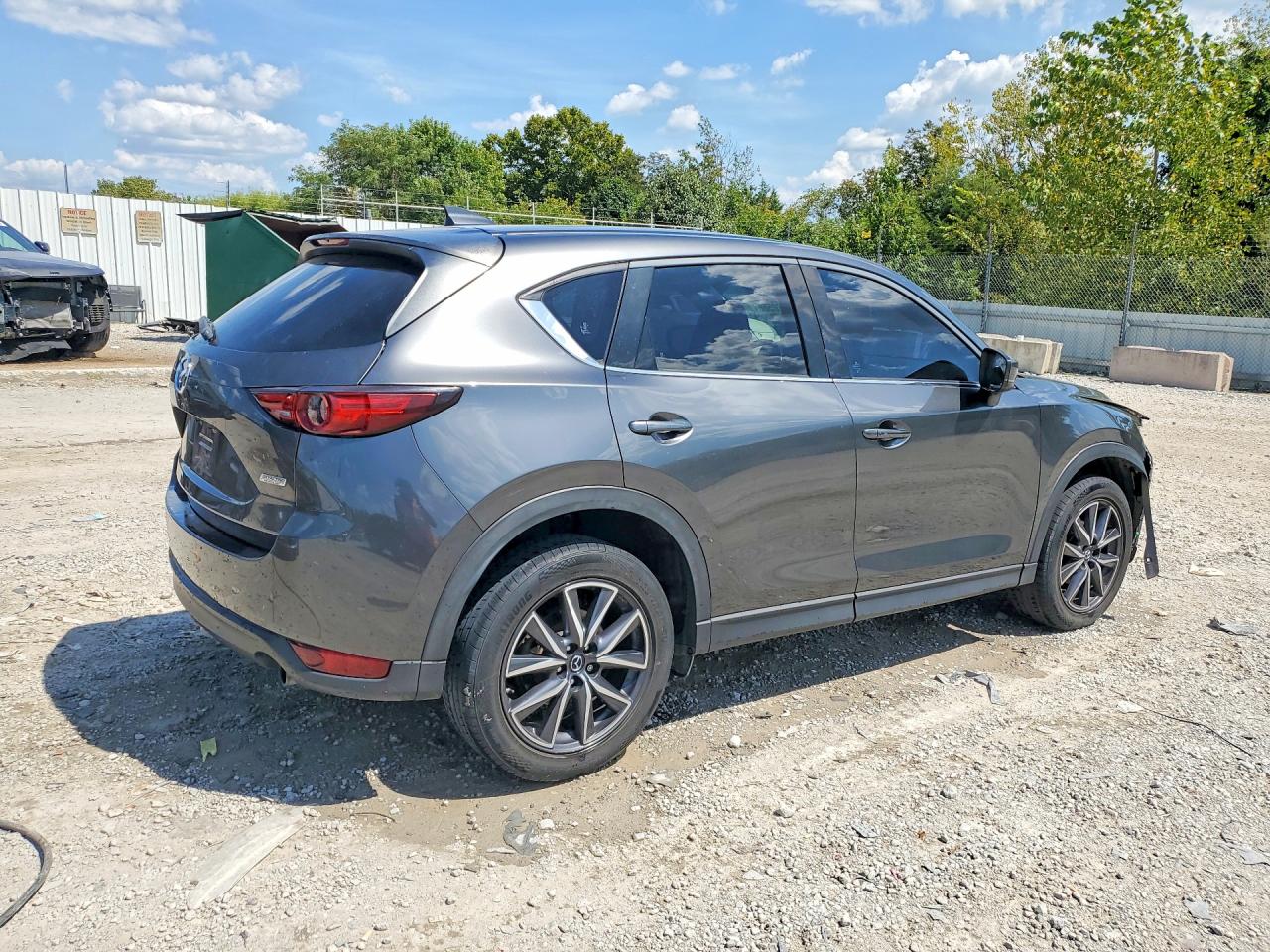 2018 Mazda Cx-5 Grand Touring Серый vin: JM3KFBDM5J0366965