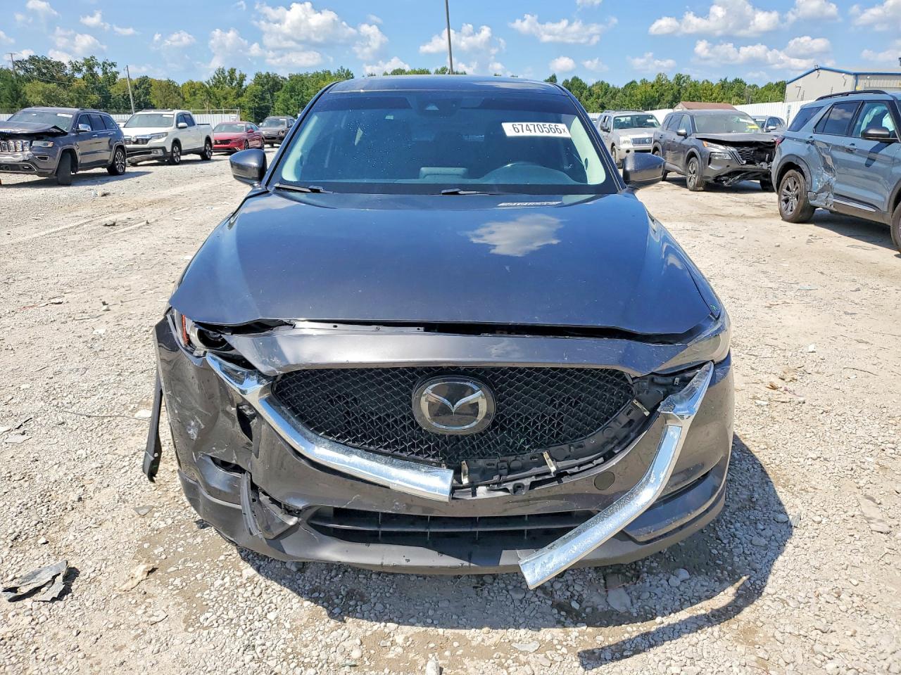 2018 Mazda Cx-5 Grand Touring Серый vin: JM3KFBDM5J0366965