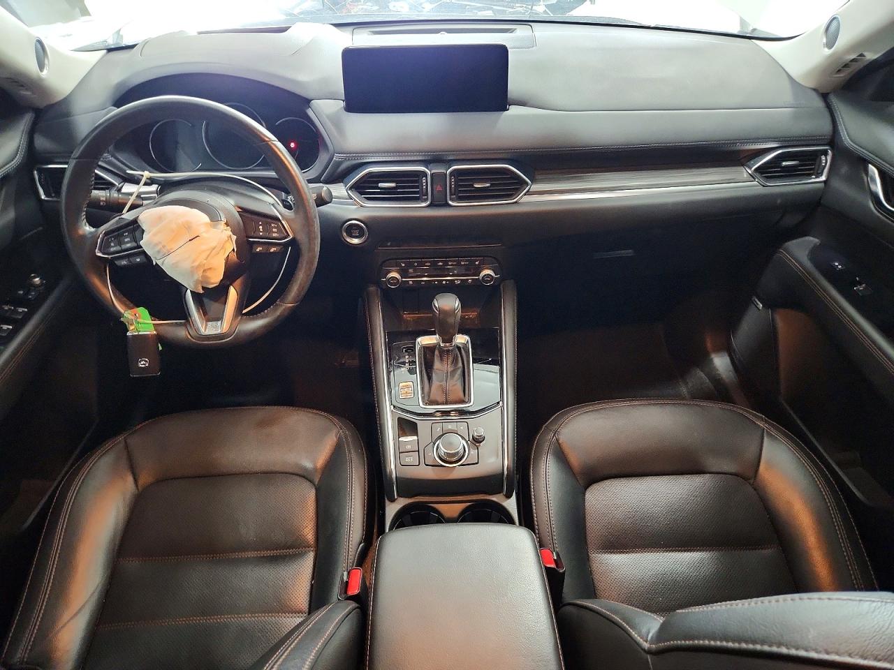 2021 Mazda Cx-5 Grand Touring White vin: JM3KFBDM5M0383513