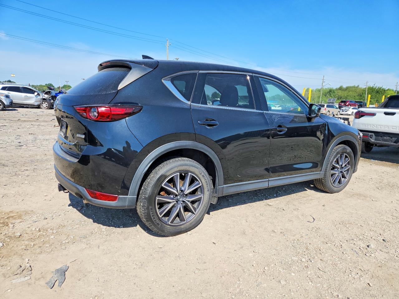 2018 Mazda Cx-5 Grand Touring Черный vin: JM3KFBDM6J0400749