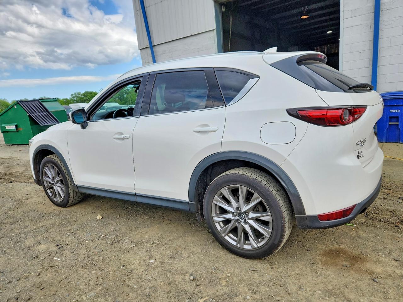 2021 Mazda Cx-5 Grand Touring White vin: JM3KFBDM6M1312959
