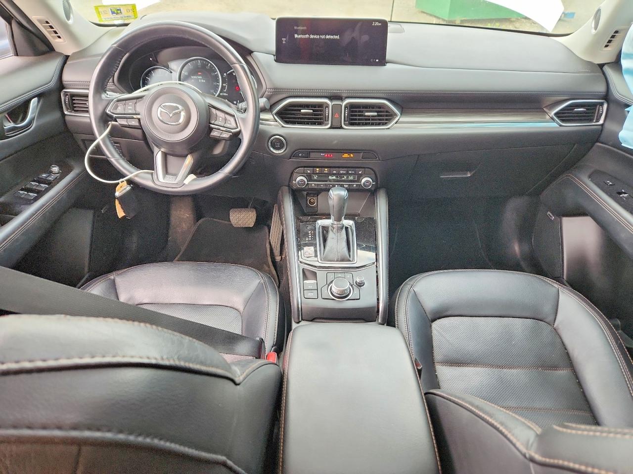 2021 Mazda Cx-5 Grand Touring White vin: JM3KFBDM6M1312959