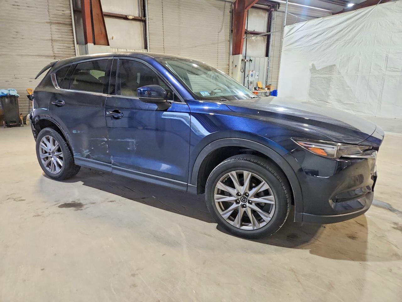 2019 Mazda Cx-5 Grand Touring Синий vin: JM3KFBDM7K0651247