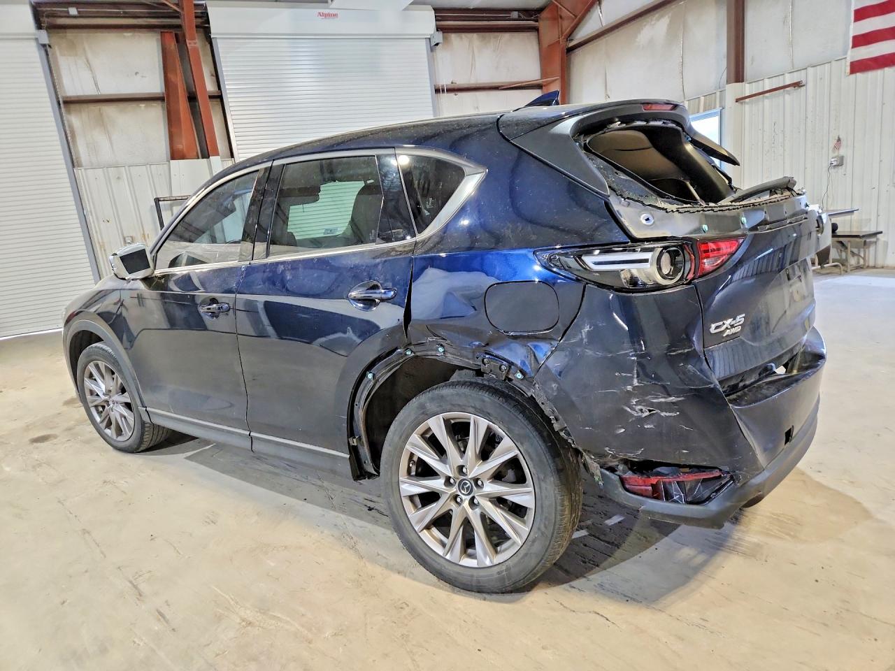 2019 Mazda Cx-5 Grand Touring Синий vin: JM3KFBDM7K0651247