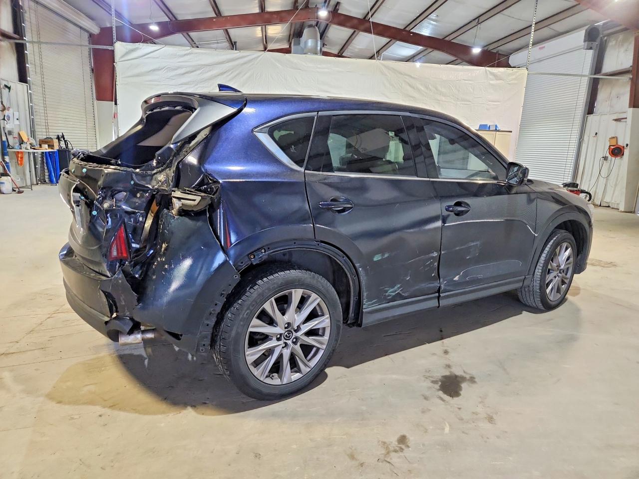 2019 Mazda Cx-5 Grand Touring Синий vin: JM3KFBDM7K0651247
