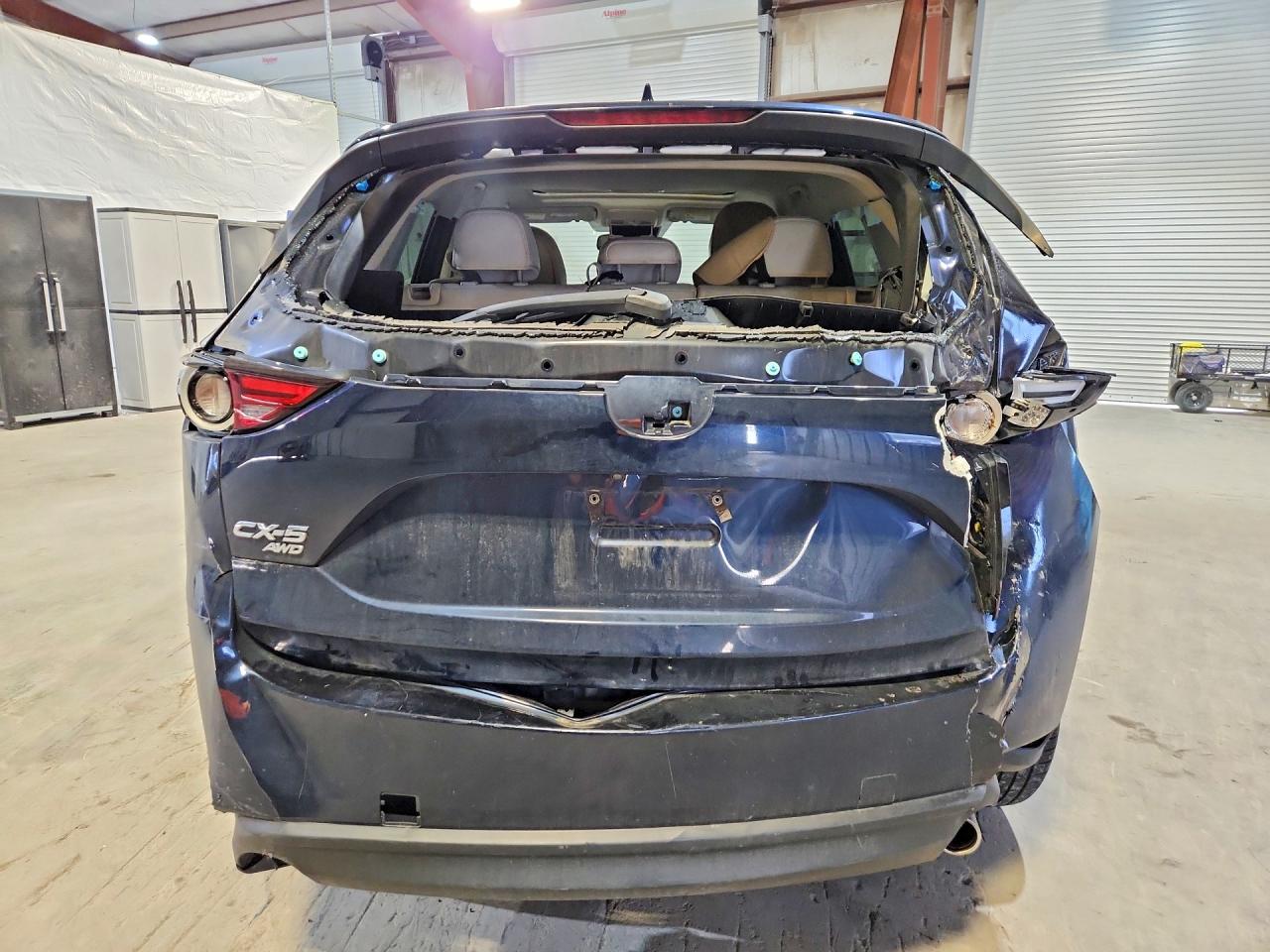 2019 Mazda Cx-5 Grand Touring Синий vin: JM3KFBDM7K0651247