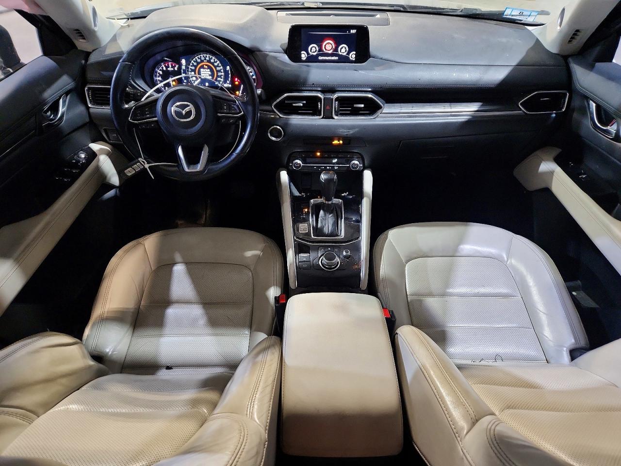2019 Mazda Cx-5 Grand Touring Синий vin: JM3KFBDM7K0651247