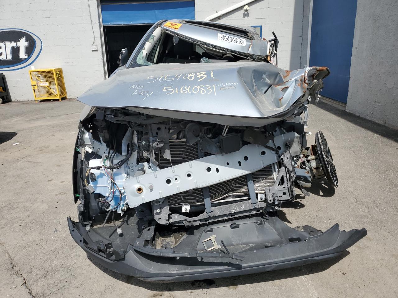 2023 Mazda Cx-5 Premium Silver vin: JM3KFBDM7P0203064 Damage: Front Bumper Reinforcement, Broken, Replacement Required