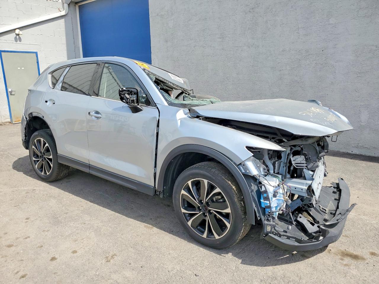 2023 Mazda Cx-5 Premium Silver vin: JM3KFBDM7P0203064