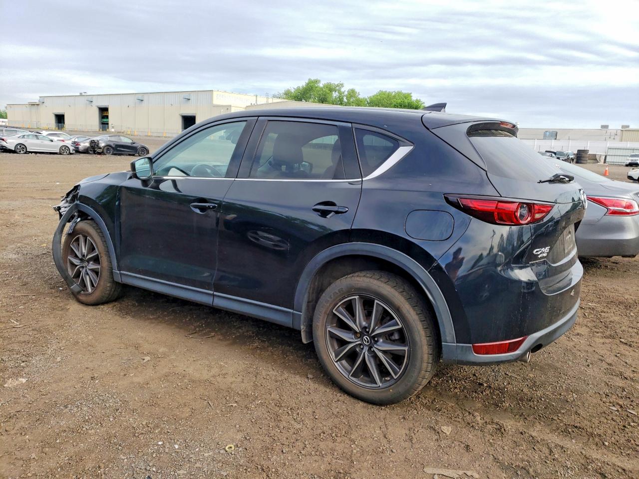 2018 Mazda Cx-5 Grand Touring Black vin: JM3KFBDM8J0318649