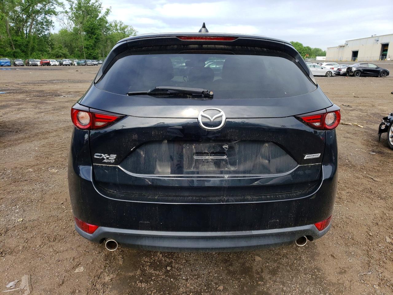 2018 Mazda Cx-5 Grand Touring Black vin: JM3KFBDM8J0318649