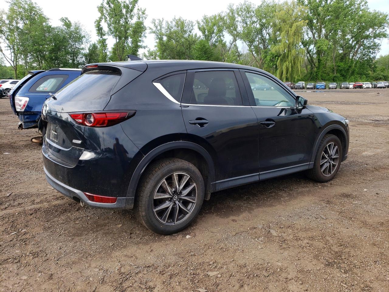 2018 Mazda Cx-5 Grand Touring Black vin: JM3KFBDM8J0318649