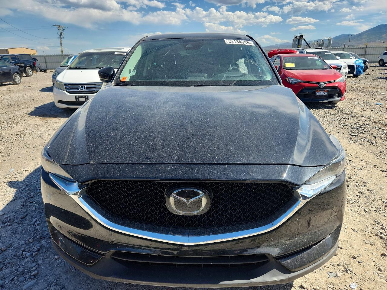 2018 Mazda Cx-5 Grand Touring Black vin: JM3KFBDM8J0360139