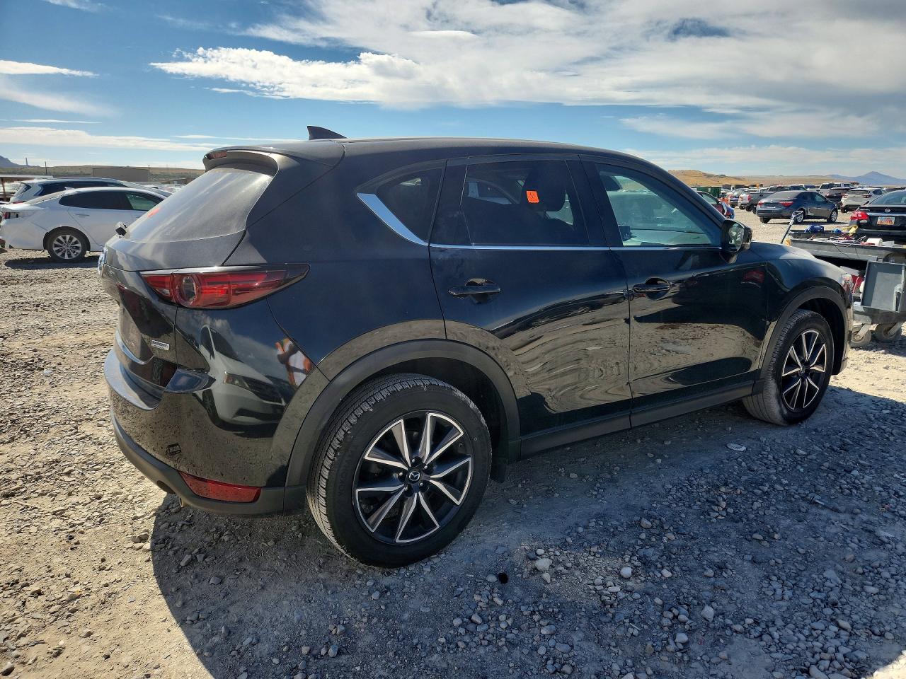 2018 Mazda Cx-5 Grand Touring Black vin: JM3KFBDM8J0360139