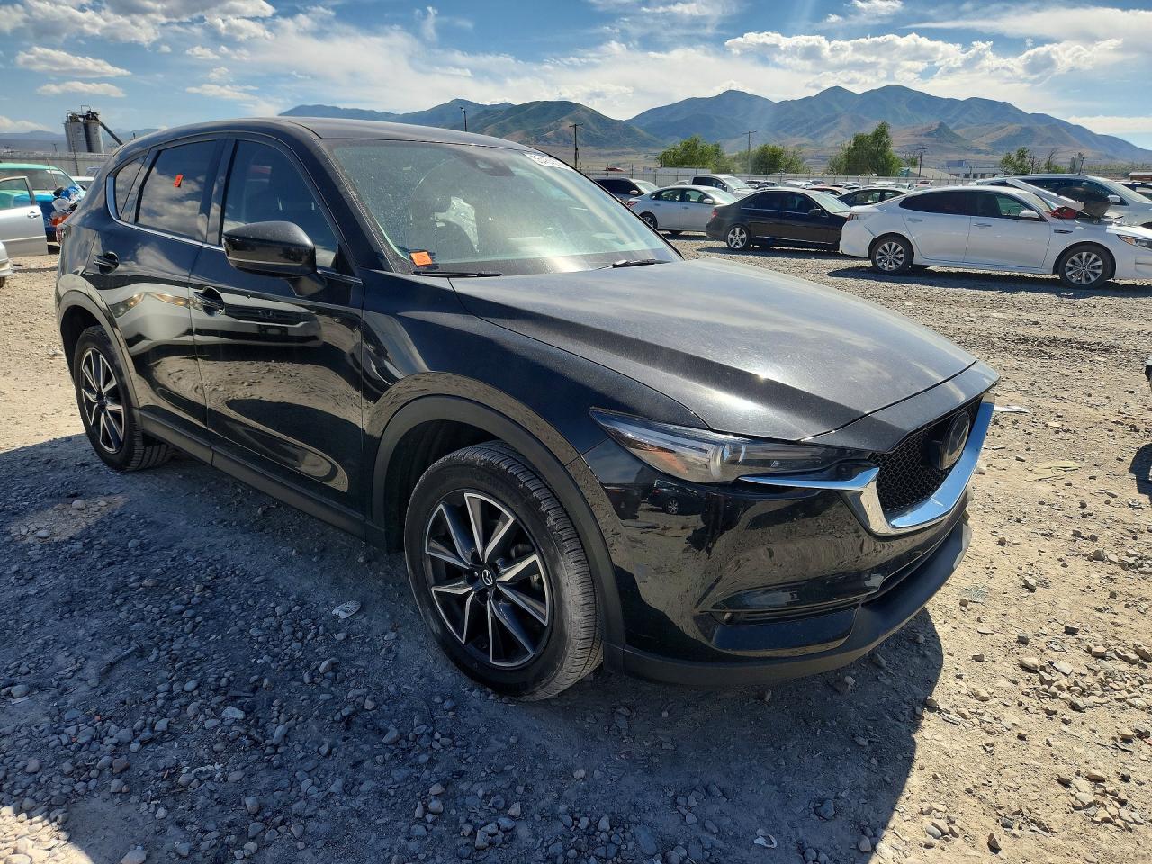 2018 Mazda Cx-5 Grand Touring Black vin: JM3KFBDM8J0360139