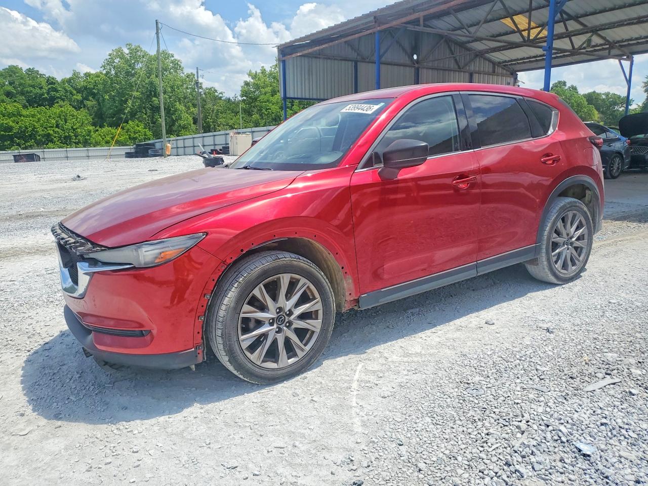 2019 Mazda Cx-5 Grand Touring Red vin: JM3KFBDM8K0554445