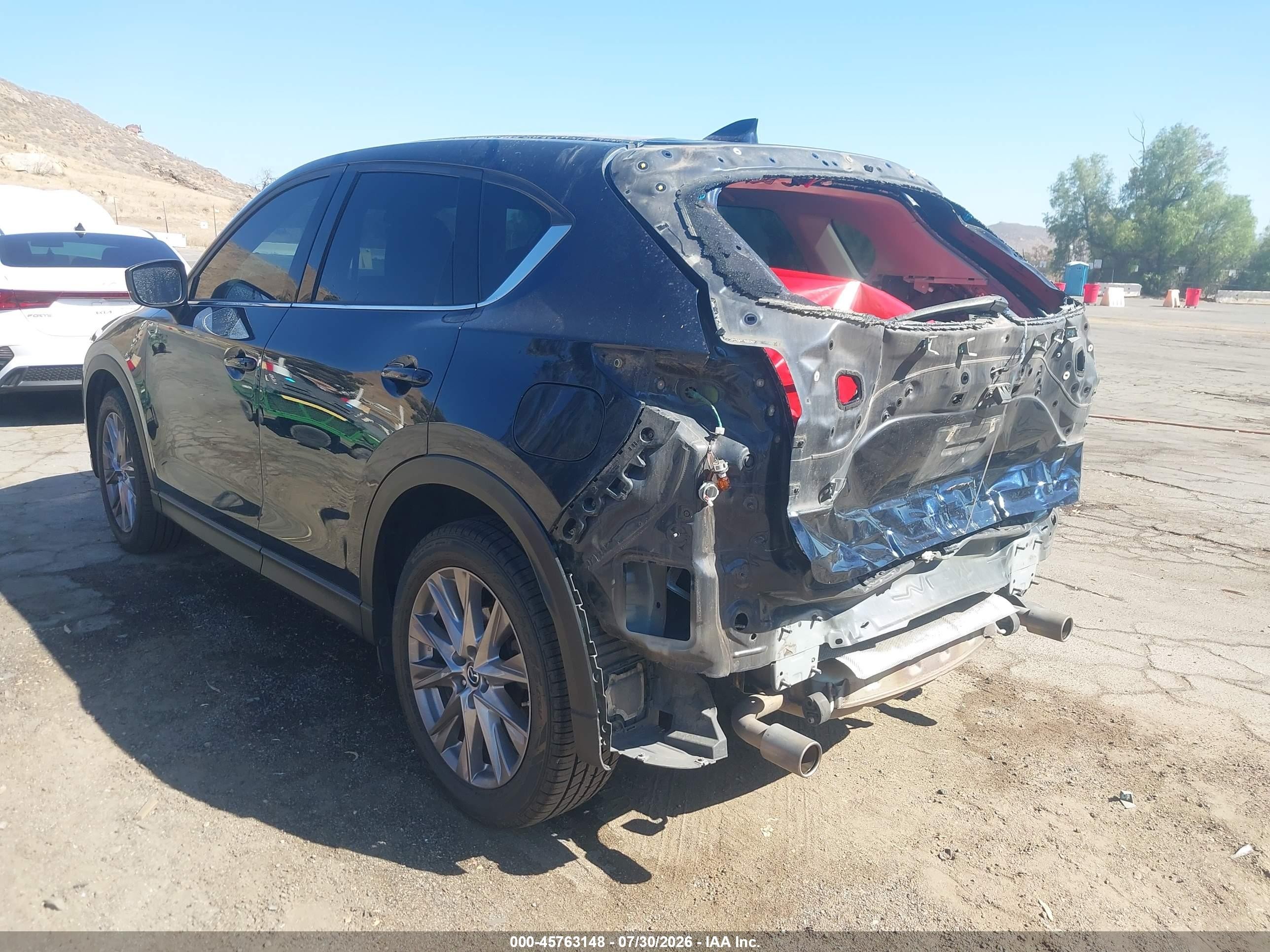 2020 Mazda Cx-5 Grand Touring Blue vin: JM3KFBDM8L0733733