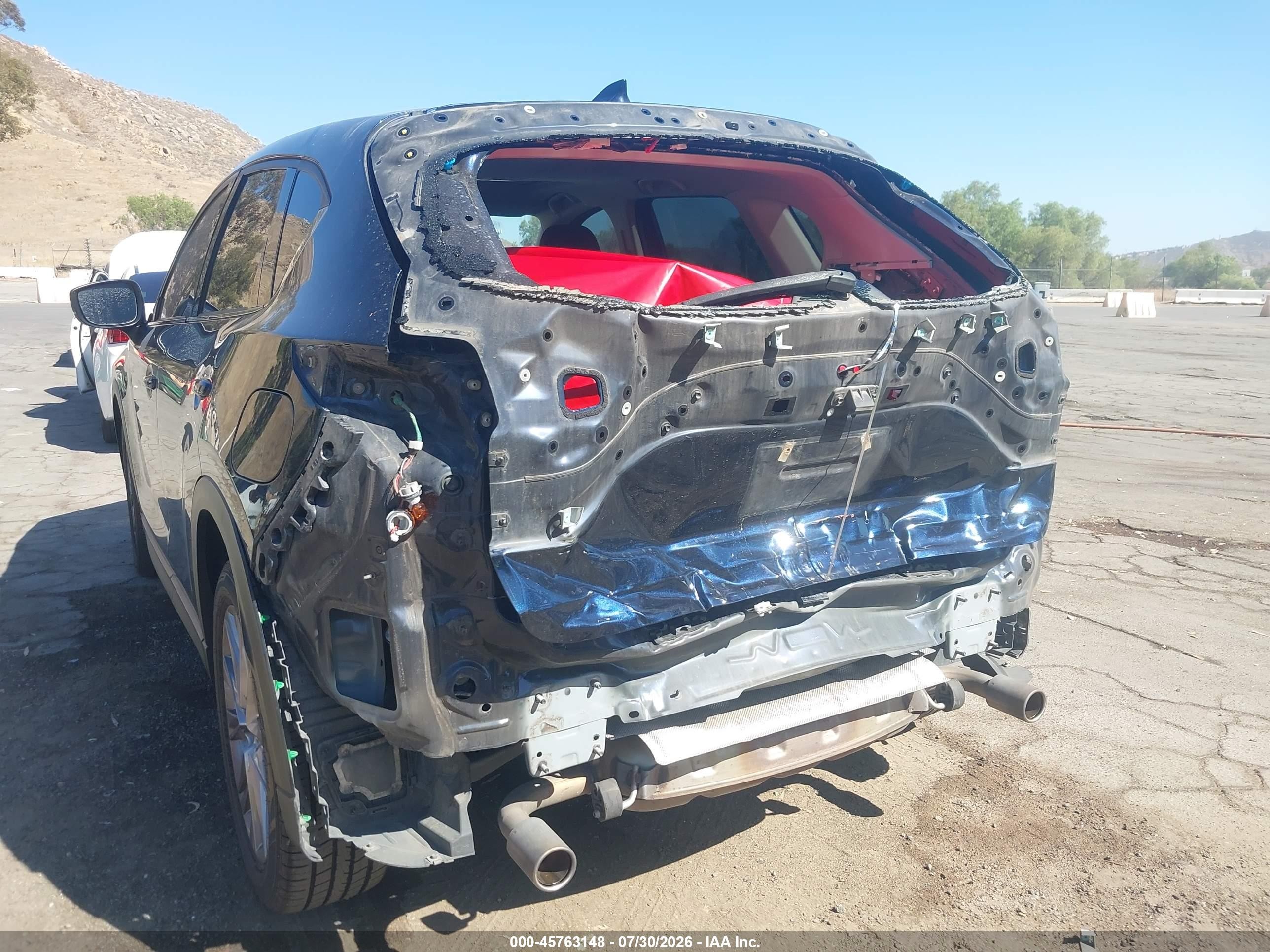 2020 Mazda Cx-5 Grand Touring Blue vin: JM3KFBDM8L0733733