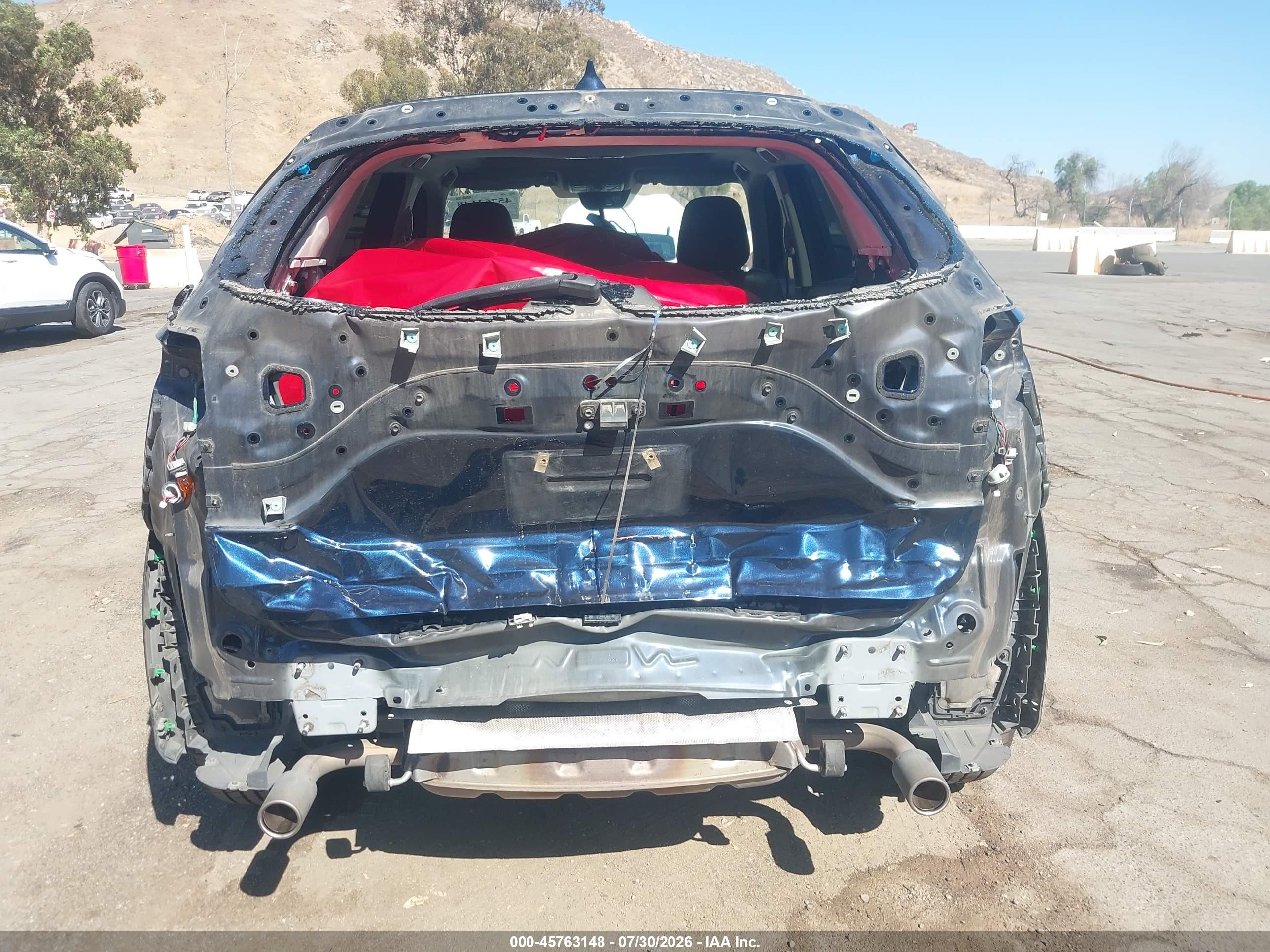 2020 Mazda Cx-5 Grand Touring Blue vin: JM3KFBDM8L0733733