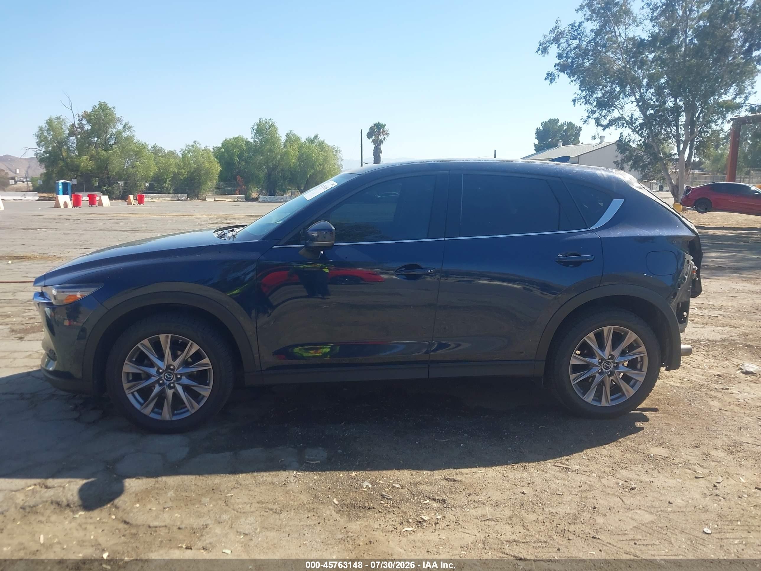 2020 Mazda Cx-5 Grand Touring Blue vin: JM3KFBDM8L0733733