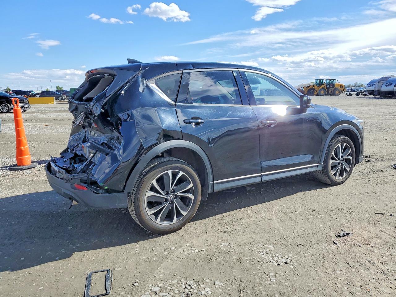 2023 Mazda Cx-5 S Awd Black vin: JM3KFBDM8P0136359
