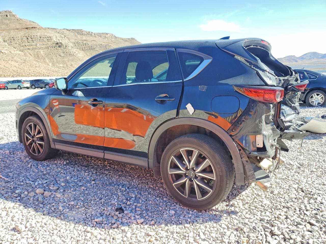 2018 Mazda Cx-5 Grand Touring Black vin: JM3KFBDM9J0338635